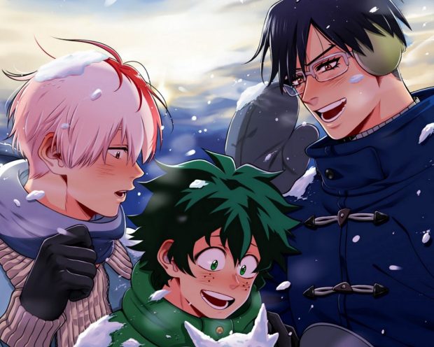 Cute Todoroki HD Wallpaper Free download.