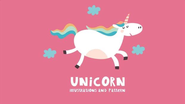 Cute Unicorn Wallpaper Free Download.