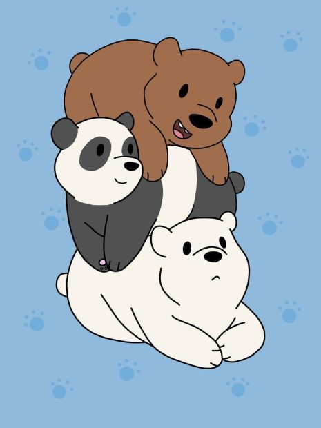 Cute We Bare Bears Wallpaper HD.