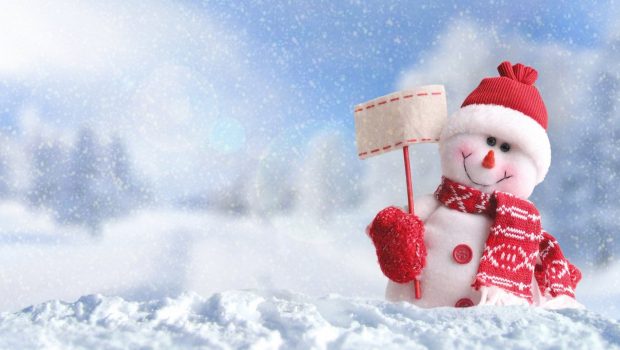 Cute Winter Christmas Wallpaper HD.