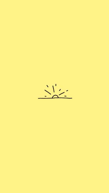 Cute Yellow Photo Free Download Minimalist.