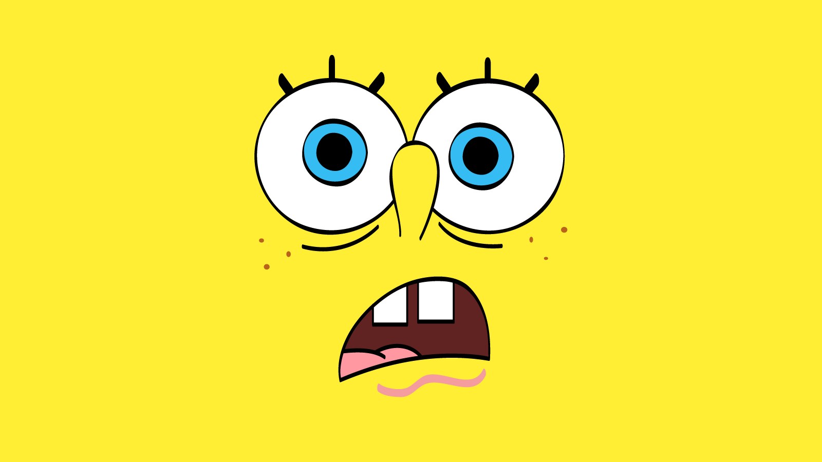 i don't care  Spongebob wallpaper, Spongebob iphone wallpaper, Iphone  wallpaper yellow