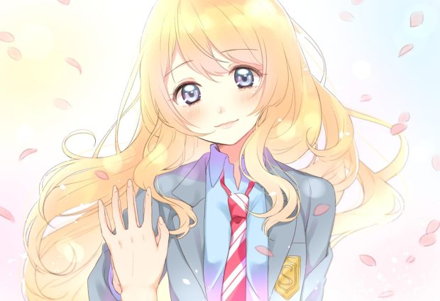 Cute Your Lie In April Background.
