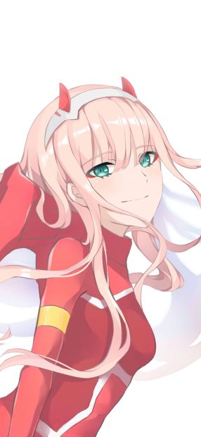 Cute Zero Two Wallpaper Aesthetic HD.