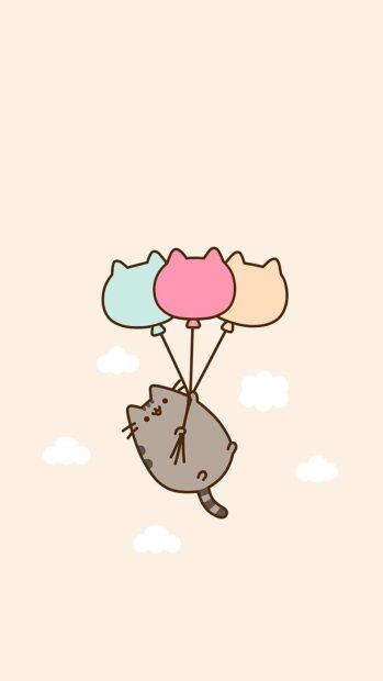 Cutest Pusheen Background.