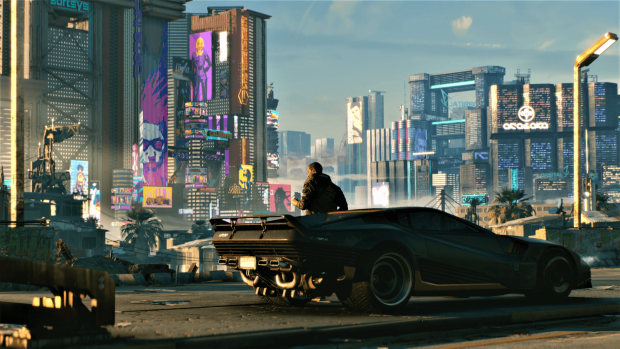 Cyberpunk 2077 Background HD.