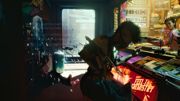 Cyberpunk 2077 Wide Screen Wallpaper.