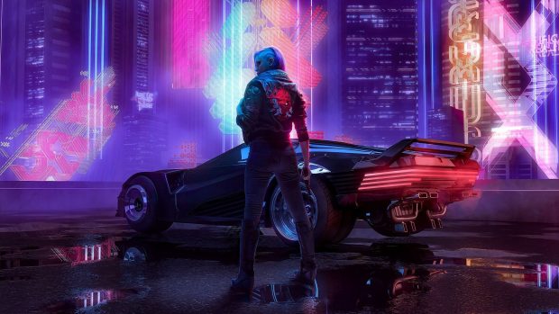 Cyberpunk 77 PC Backgrounds HD.