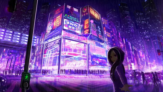 Cyberpunk Wallpaper 4K City Neon.