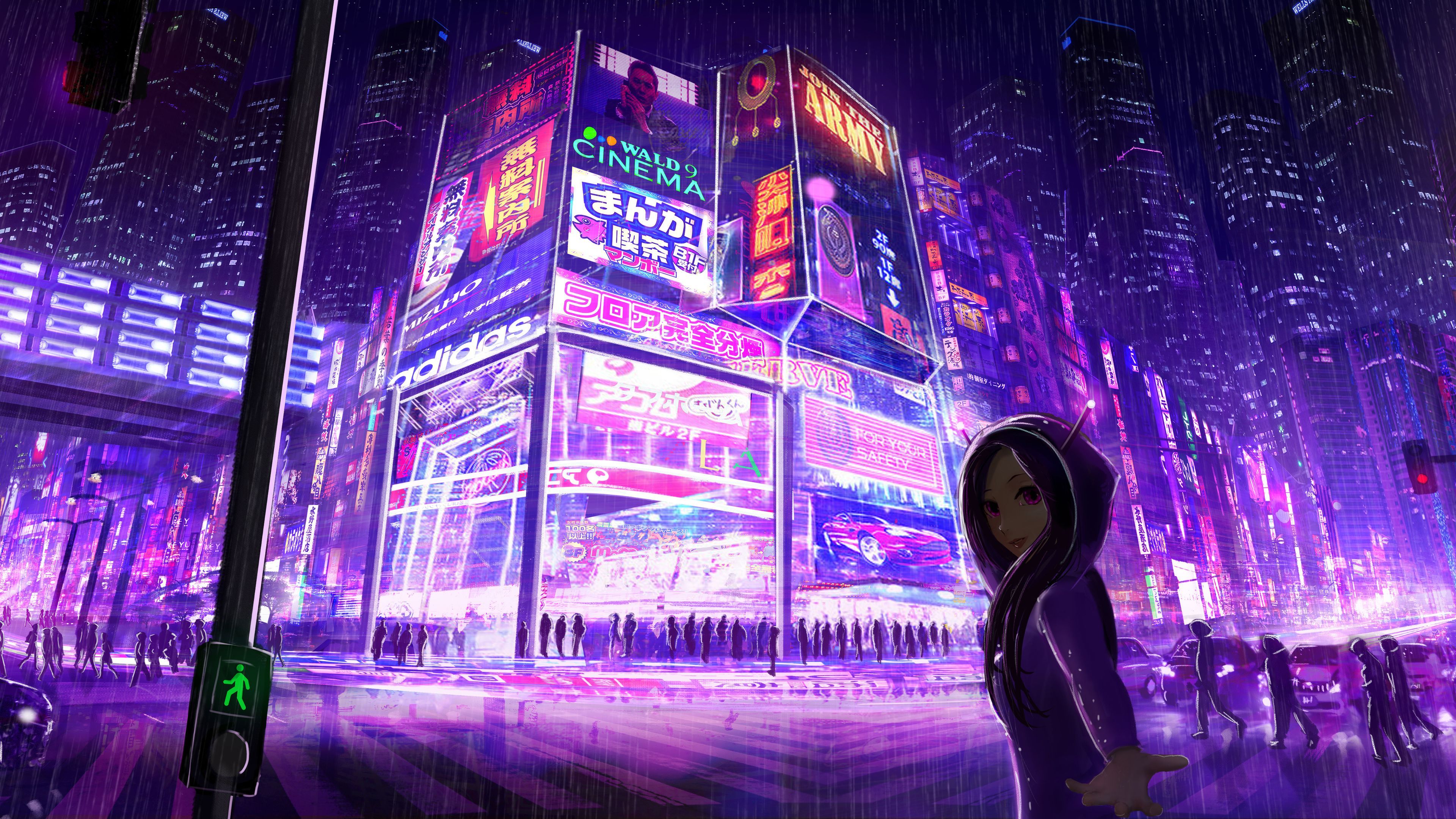 Hình nền Cyberpunk sẽ khiến bạn hiểu thêm về thế giới tương lai đầy bí ẩn và hiện đại. Màu sắc sắc nét và chi tiết công nghệ cao trên hình nền sẽ khiến bạn choáng ngợp.