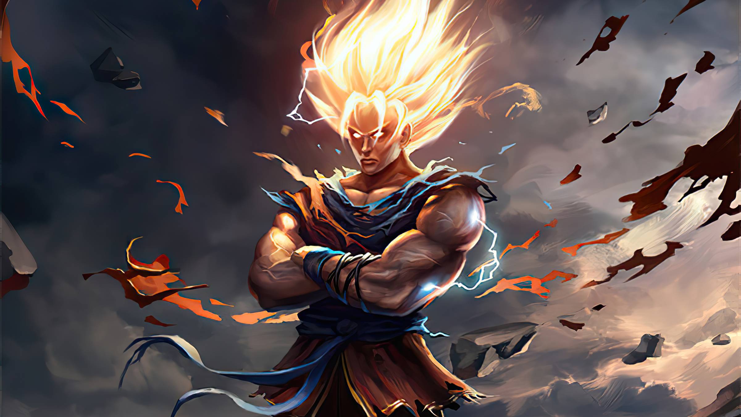 Share 59 drippy goku wallpaper latest  incdgdbentre