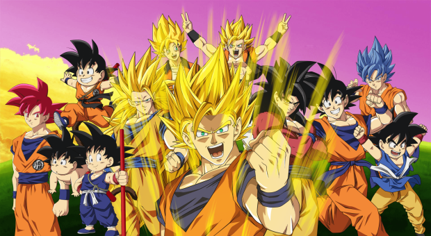 DBZ Wide Screen Background.