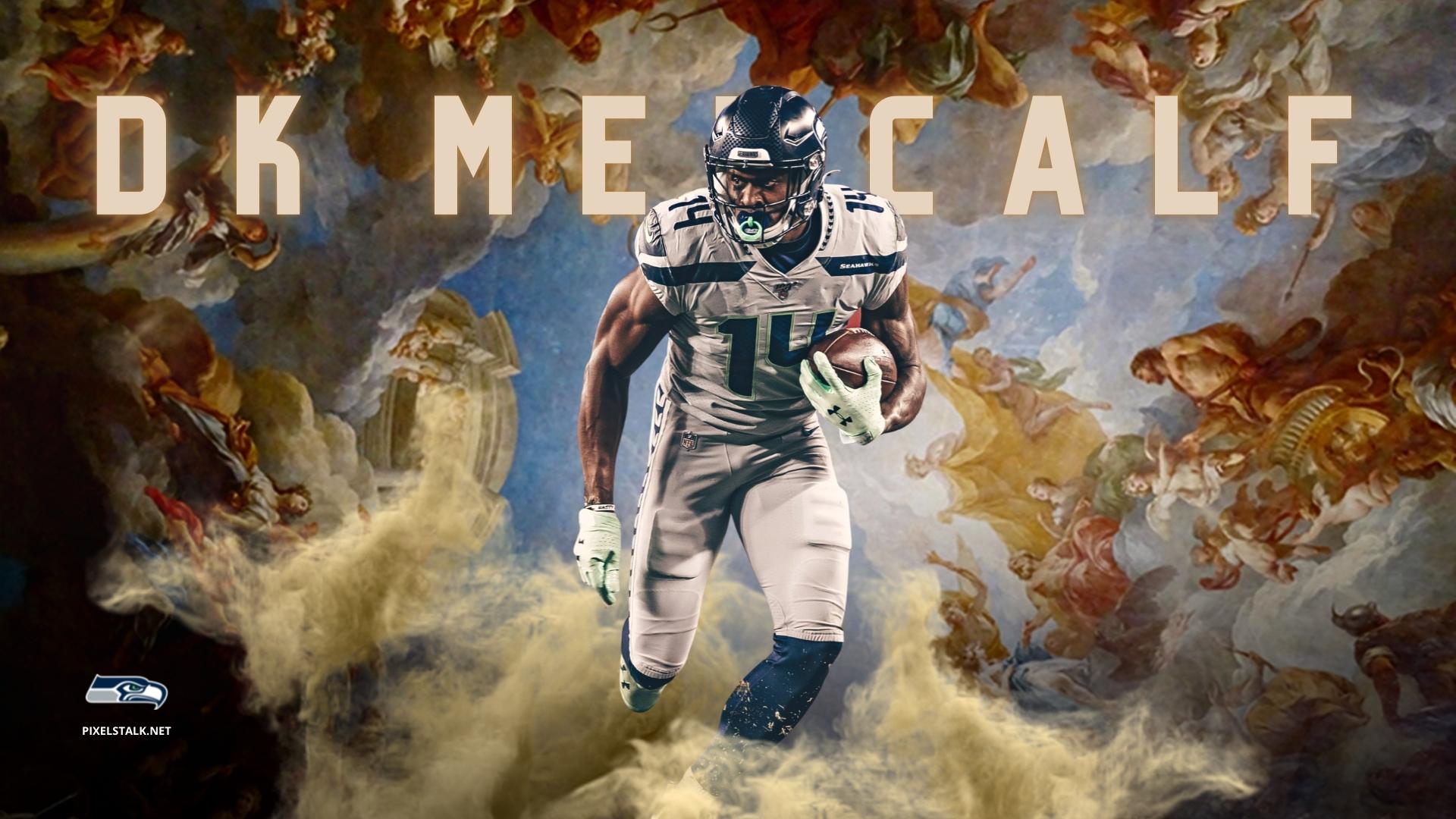 Metcalf Is Holding High By Another Player HD DK Metcalf Wallpapers  HD  Wallpapers  ID 46529