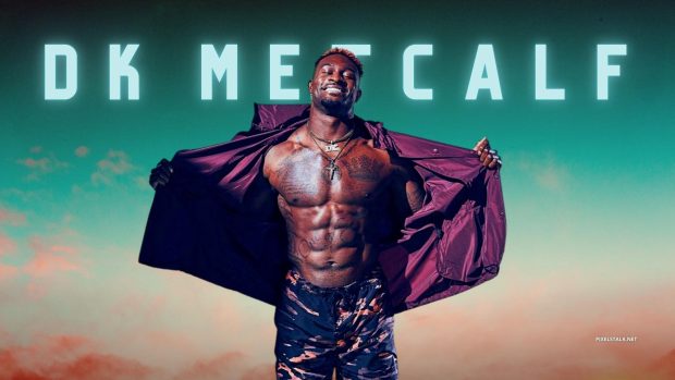 DK Metcalf Wallpaper HD.