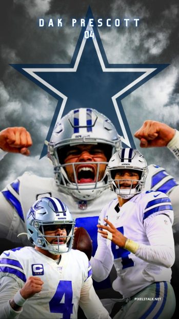 Dak Prescott Background for Iphone.