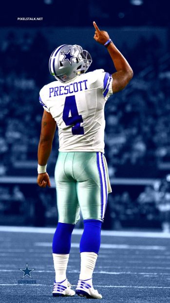 Dak Prescott Background for Mobile.