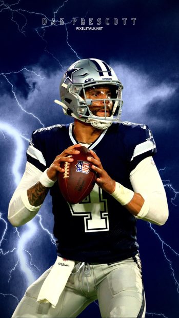 Dak Prescott Wallpaper for Mobile.