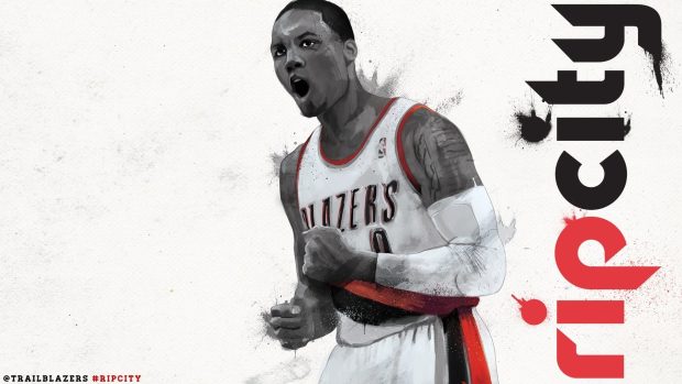 Damian Lillard Desktop Background.