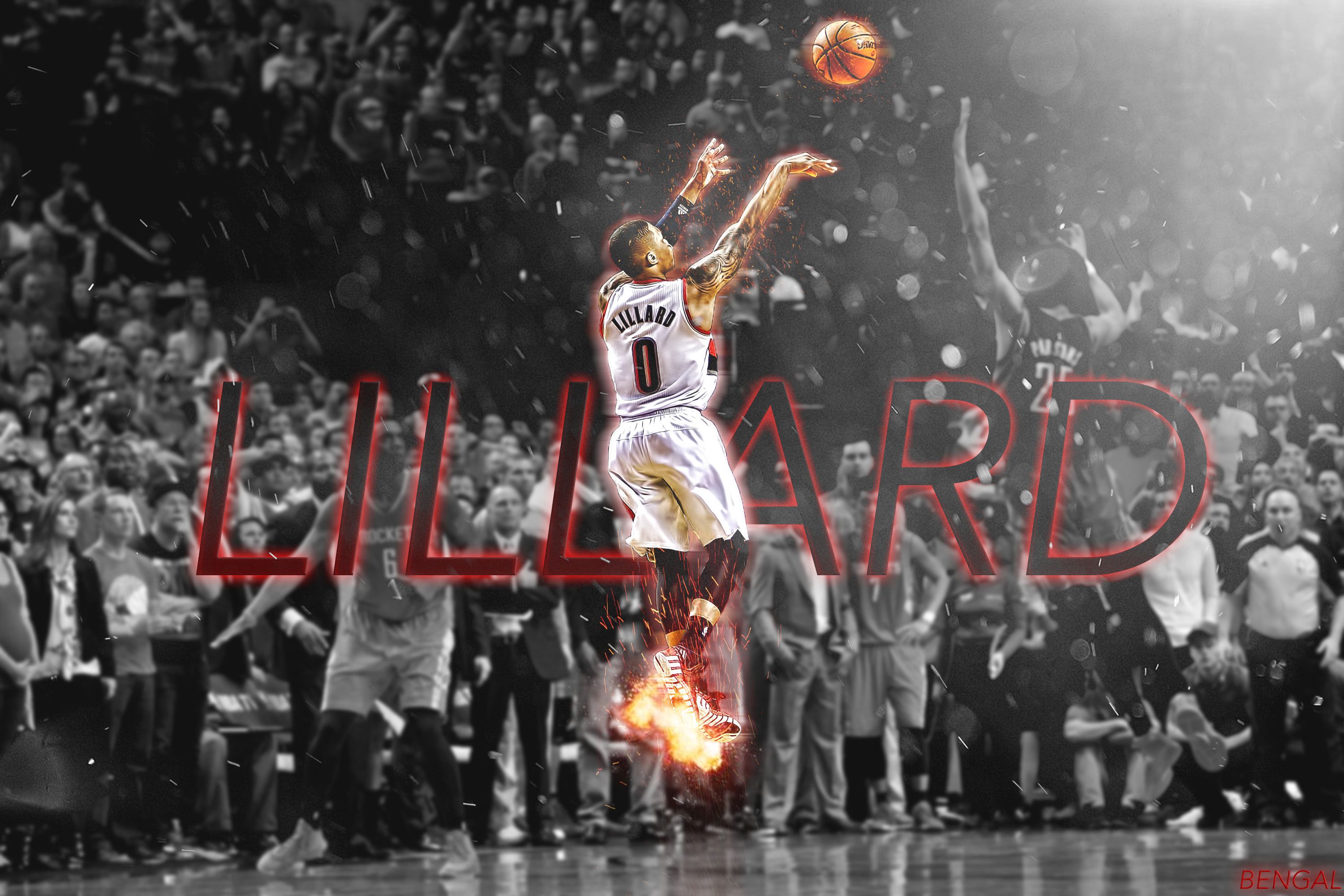 Damian Lillard iPhone wallpaper My current wallpaper and its awesome   rripcity