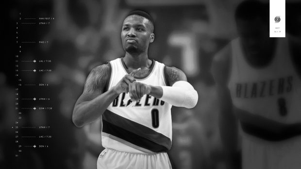 Damian Lillard Wallpaper 1920x1080.