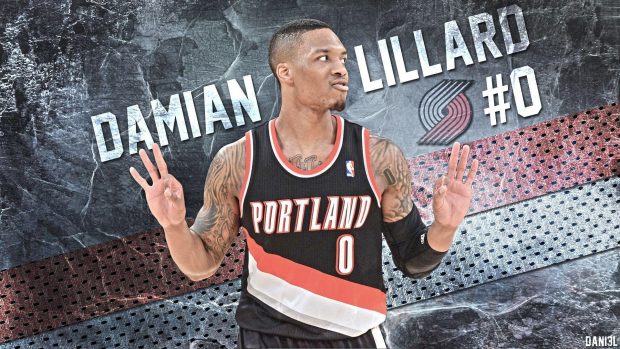 Damian Lillard Wallpaper High Resolution.