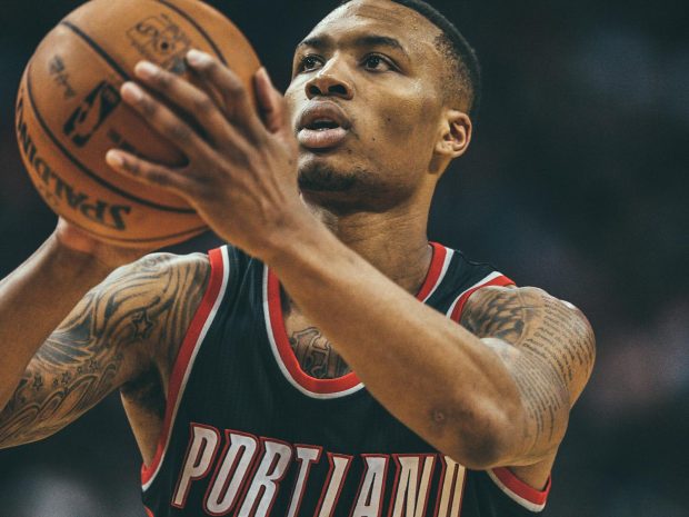 Damian Lillard Wide Screen Wallpaper HD.