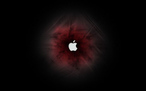 Dark 4K Apple Wallpaper.