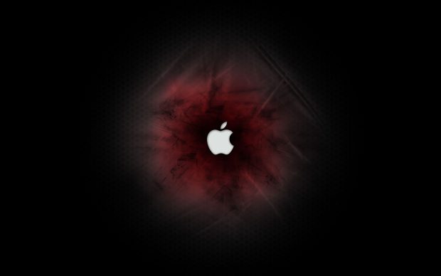 Dark 4K Apple Wallpaper.