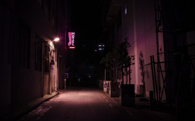 Dark Alleyway Background HD.