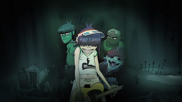 Dark Gorillaz Wallpaper HD.