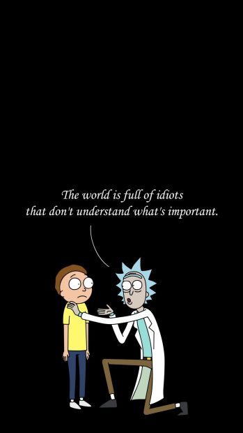 Dark Rick And Morty Wallpapers HD.