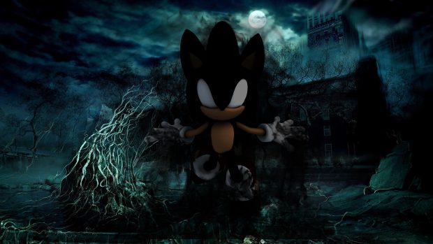 Dark Sonic Background HD.