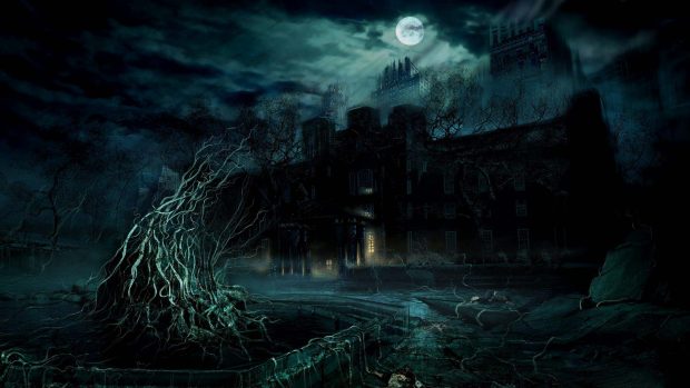 Dark Wide Screen Wallpaper.
