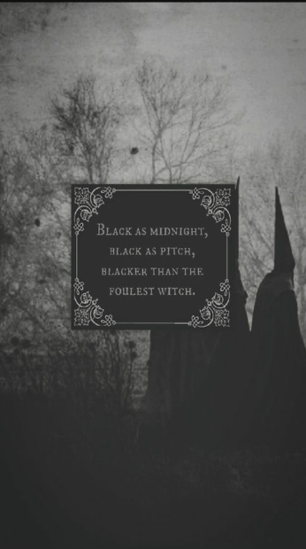 Dark Witchy Wallpaper HD.