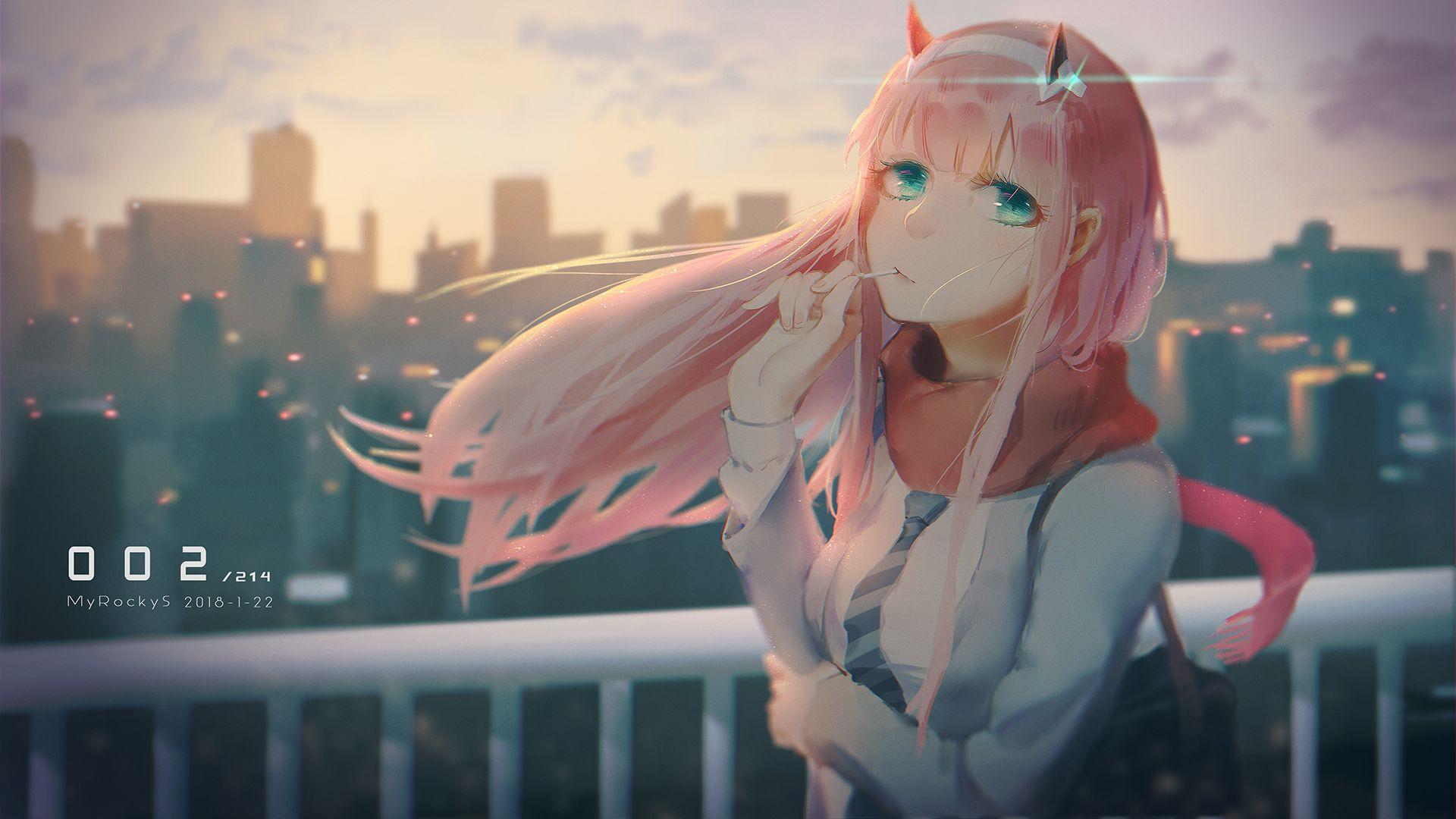 Zero Two Wallpapers on WallpaperDog