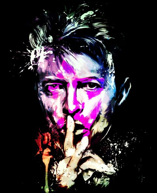David Bowie Aesthetic Wallpaper HD.