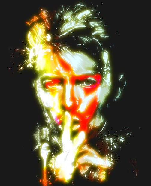 David Bowie Art Wallpaper HD.