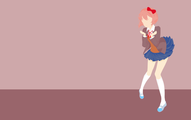 Ddlc Minimal Wallpaper HD.