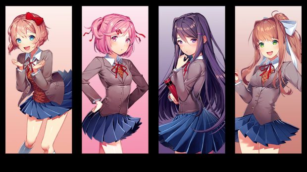 Ddlc Wallpaper HD Free download.