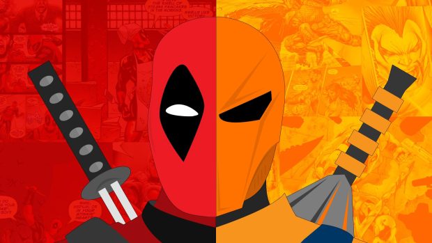 Deadpool Deathstroke Wallpaper HD.