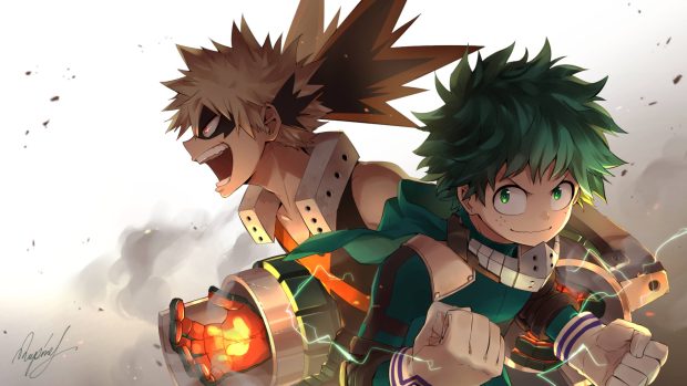 Deku Bakugou Wallpaper HD.