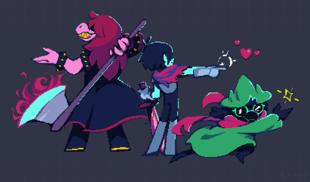 Deltarune HD Wallpaper.