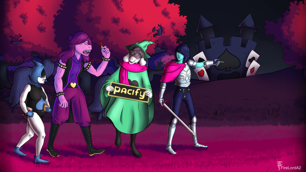 Deltarune Wallpaper HD 1080p.