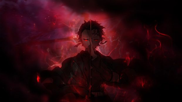 Demon Slayer Background 1080p.