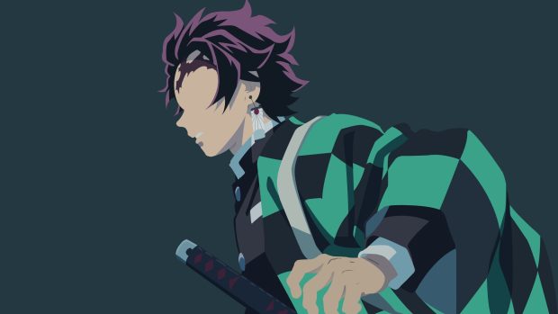 Demon Slayer Wallpaper HD Tanjiro Free download.