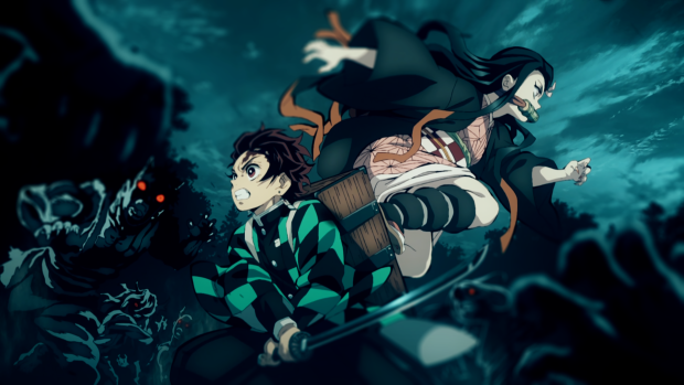 Demon Slayer Wide Screen Wallpaper HD.