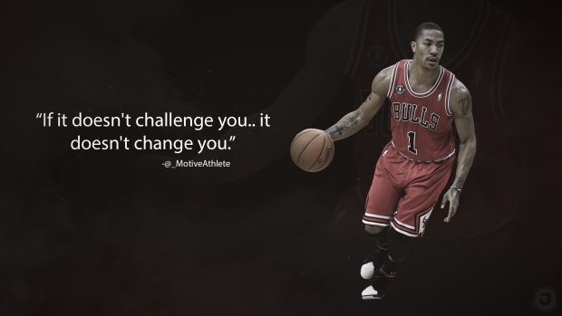 Derrick Rose Wallpaper Quote.