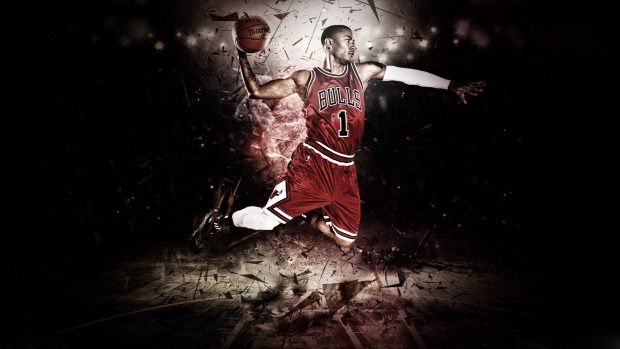 Derrick Rose Wallpaper for PC.