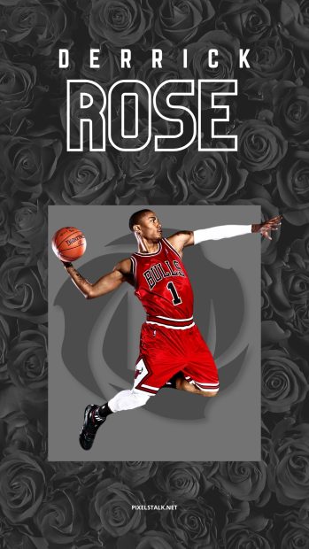 Derrick Rose Wallpaper for iPhone.