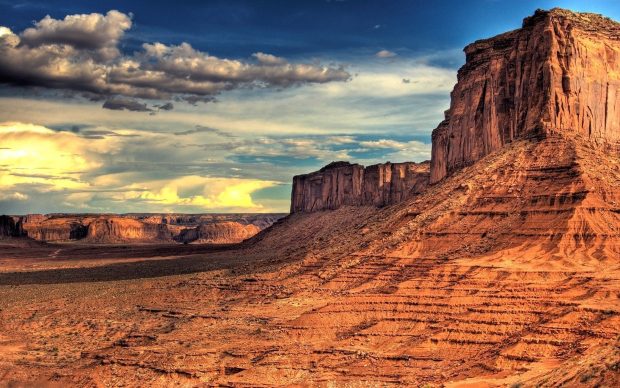 Desert Background Computer.